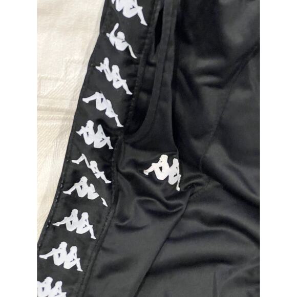 Kappa Black Jogger Track Pants Mens size Medium - Picture 4 of 4